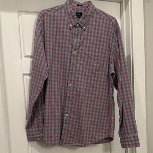 Men’s J. Crew Checkered Button-Down Shirt